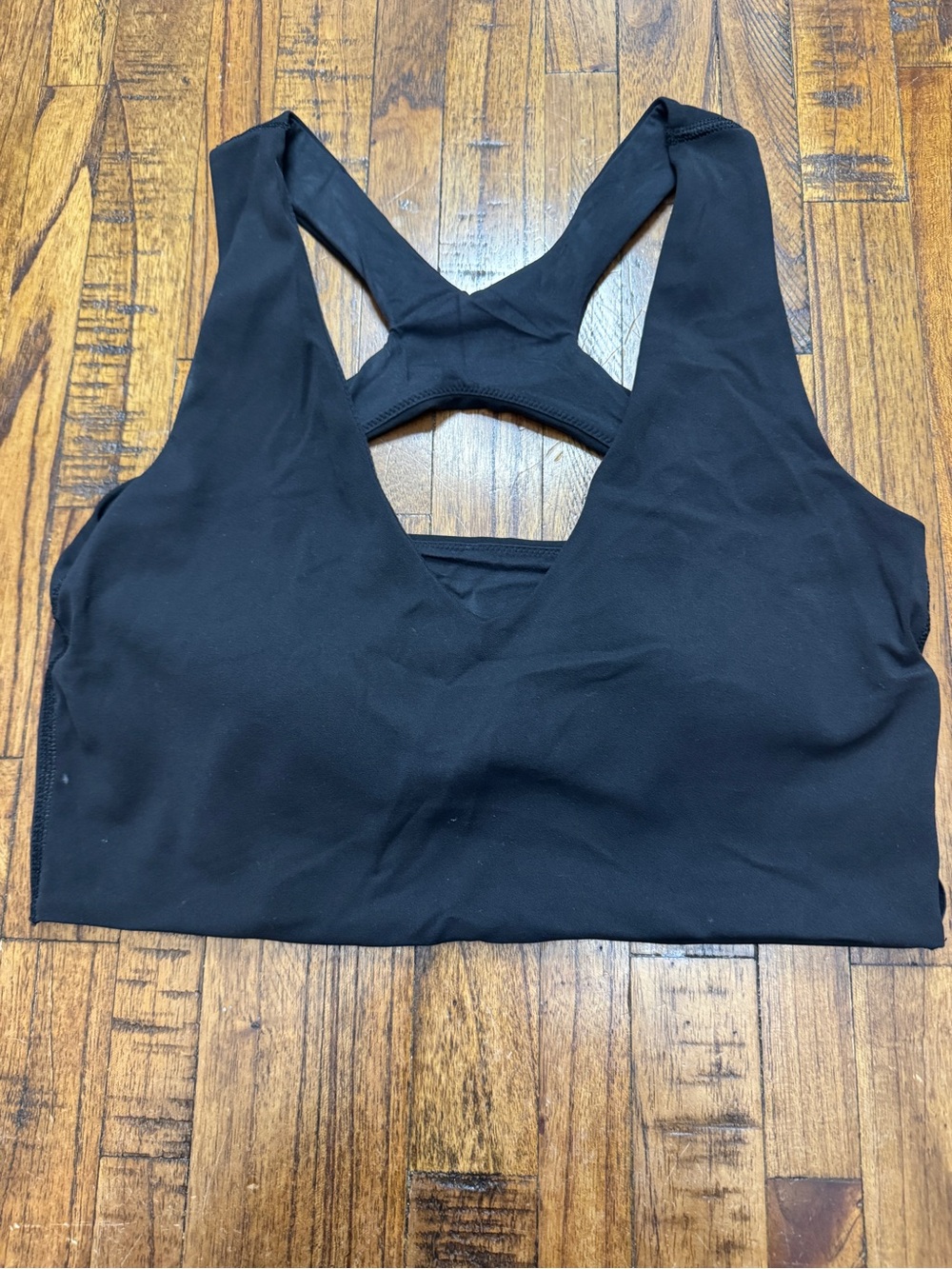 Lululemon Black Sports Bra Size S/M
